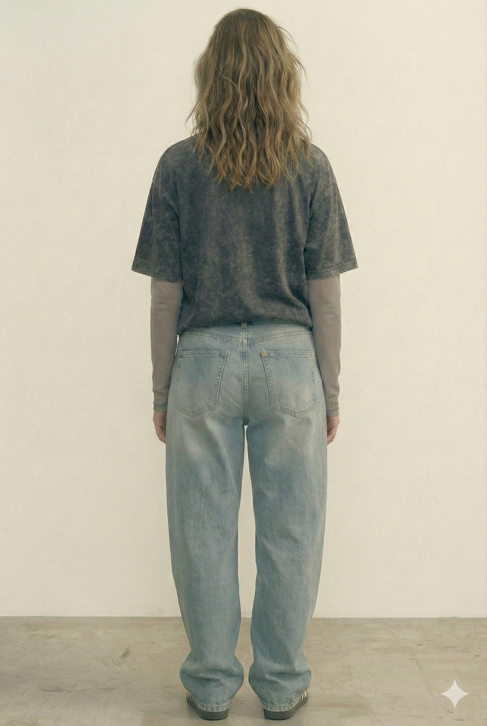 Vaulted Oak Mesh Layered Slate Tee - 2025