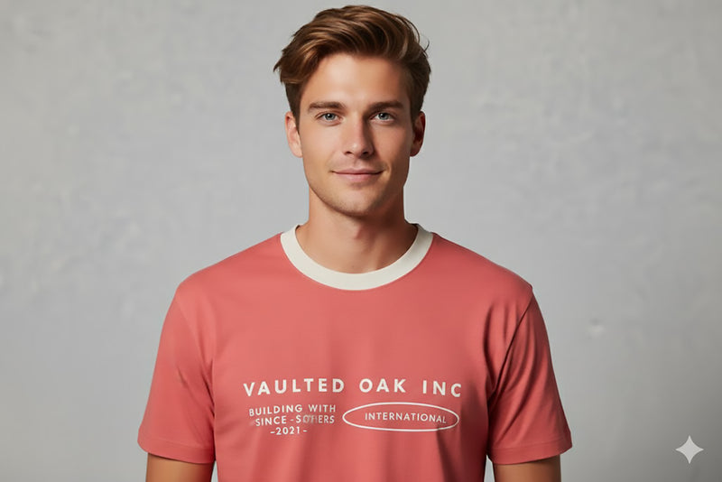 Vaulted Oak Pink Tee - 2021